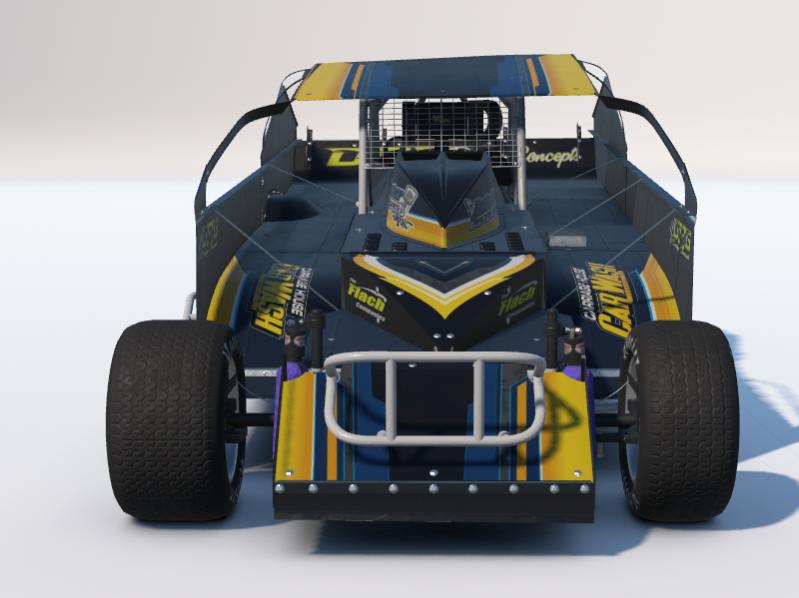 Preview of Dirt Big Block Modified no number trading paints copy by David R Galloway