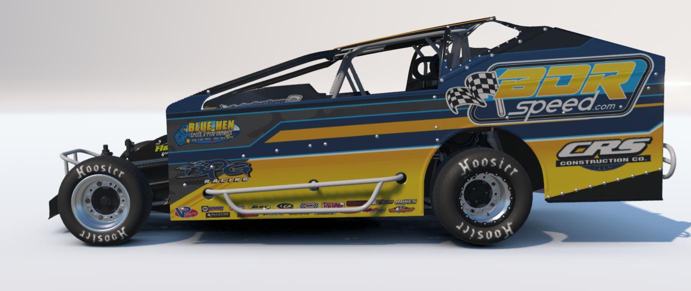 Preview of Dirt Big Block Modified no number trading paints copy by David R Galloway