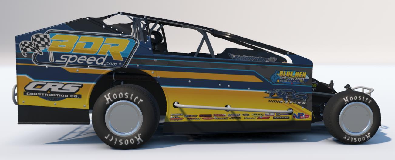 Preview of Dirt Big Block Modified no number trading paints copy by David R Galloway