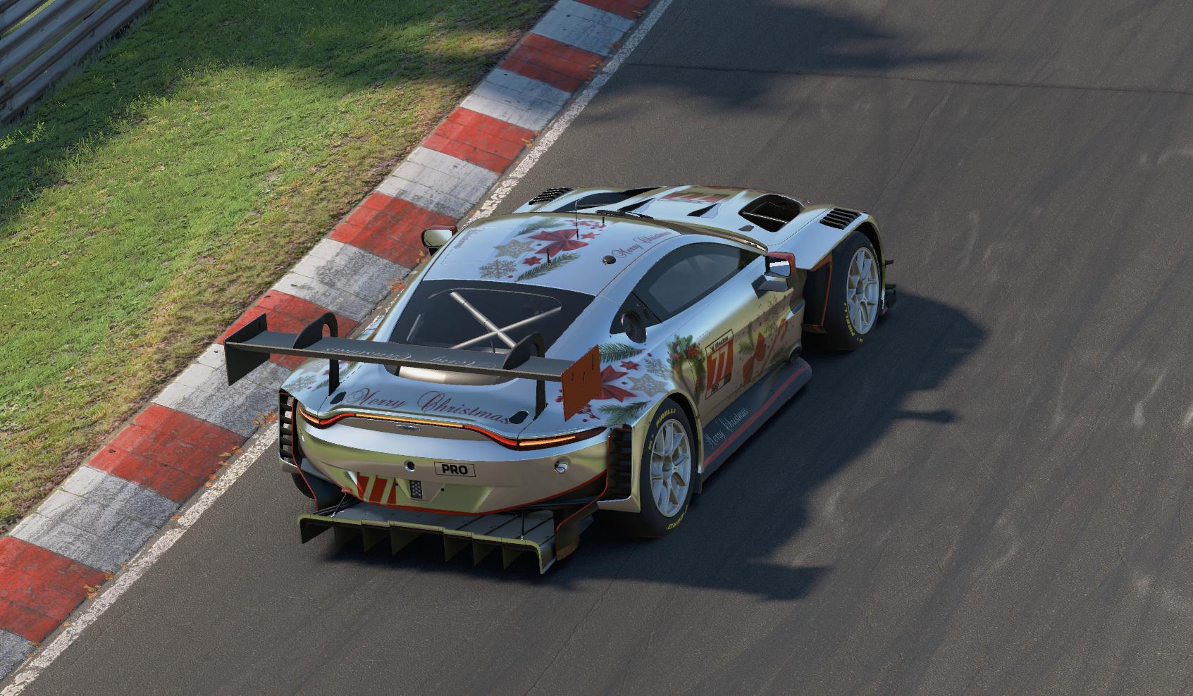 Preview of Aston Martin Vantage EVO GT3 Christmas 2025 by Mike Riedner