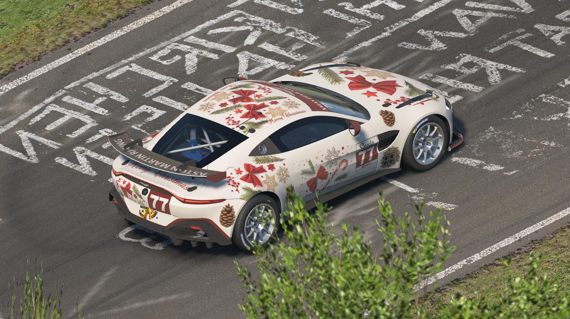 Preview of Aston Martin Vantage GT4 Xmas 2025 by Mike Riedner