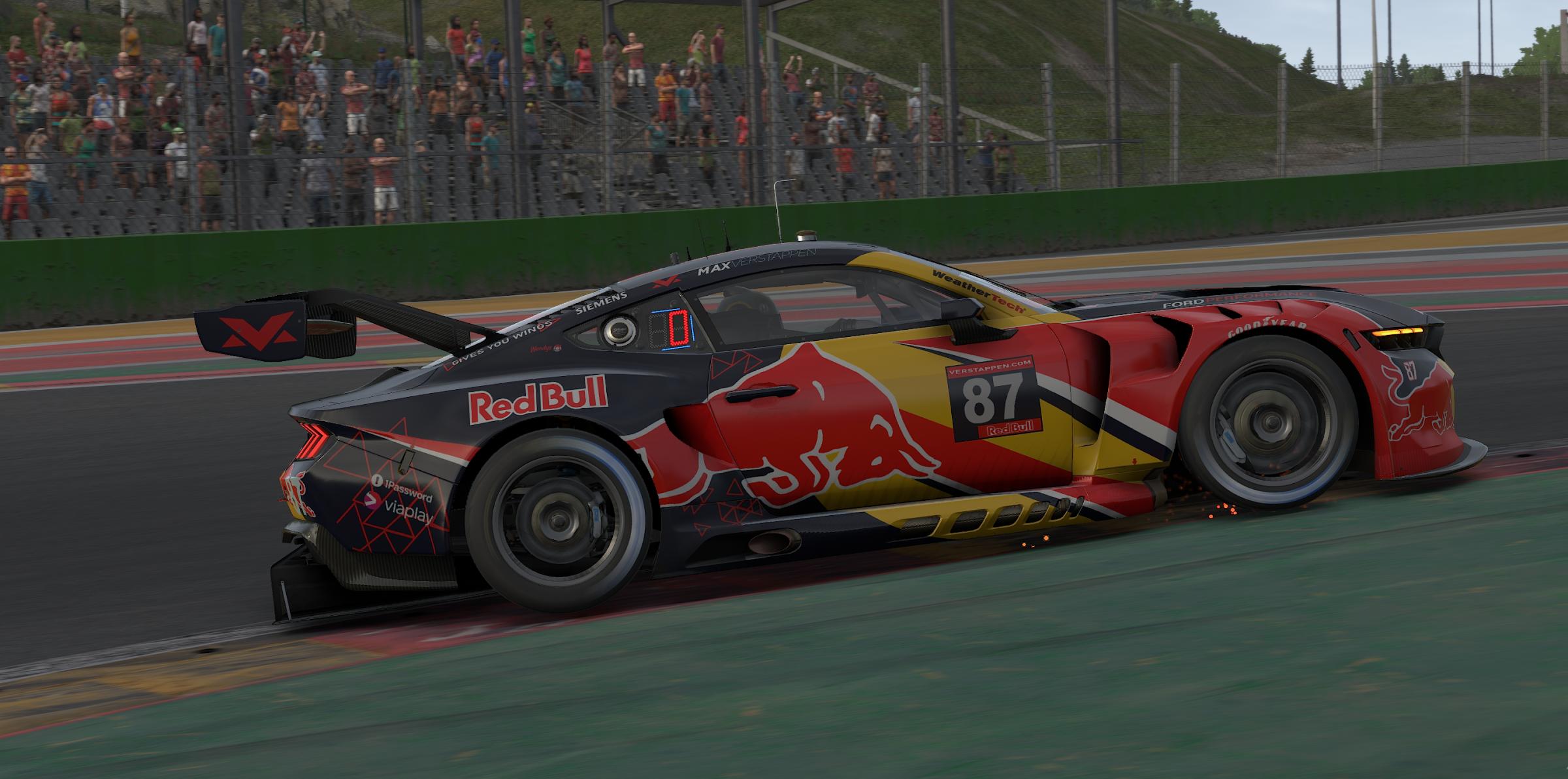 Preview of Verstappen Racing Trackhouse Concept Ford Mustang GT3 by Ben D.