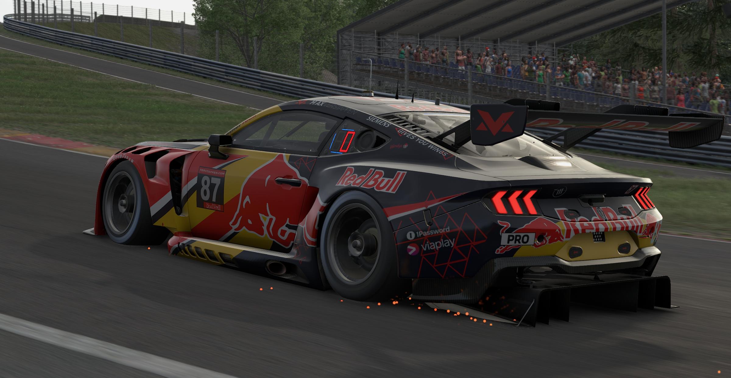 Preview of Verstappen Racing Trackhouse Concept Ford Mustang GT3 by Ben D.