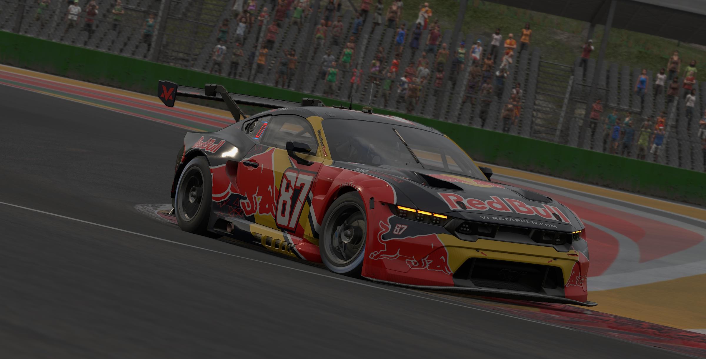 Preview of Verstappen Racing Trackhouse Concept #87 Ford Mustang GT3 by Ben D.