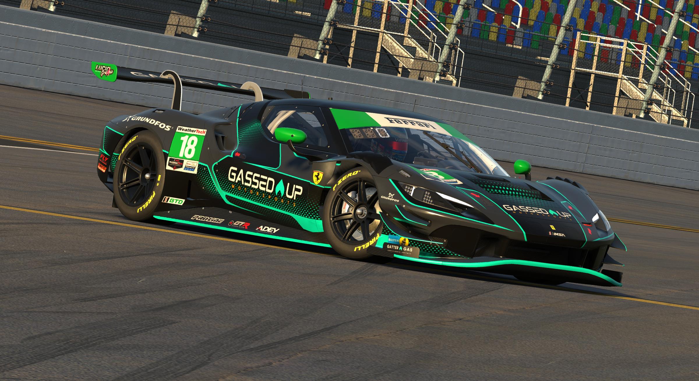 Preview of Gassed up Motorsports Ferrari 296 GT3 by Jacob Freeman