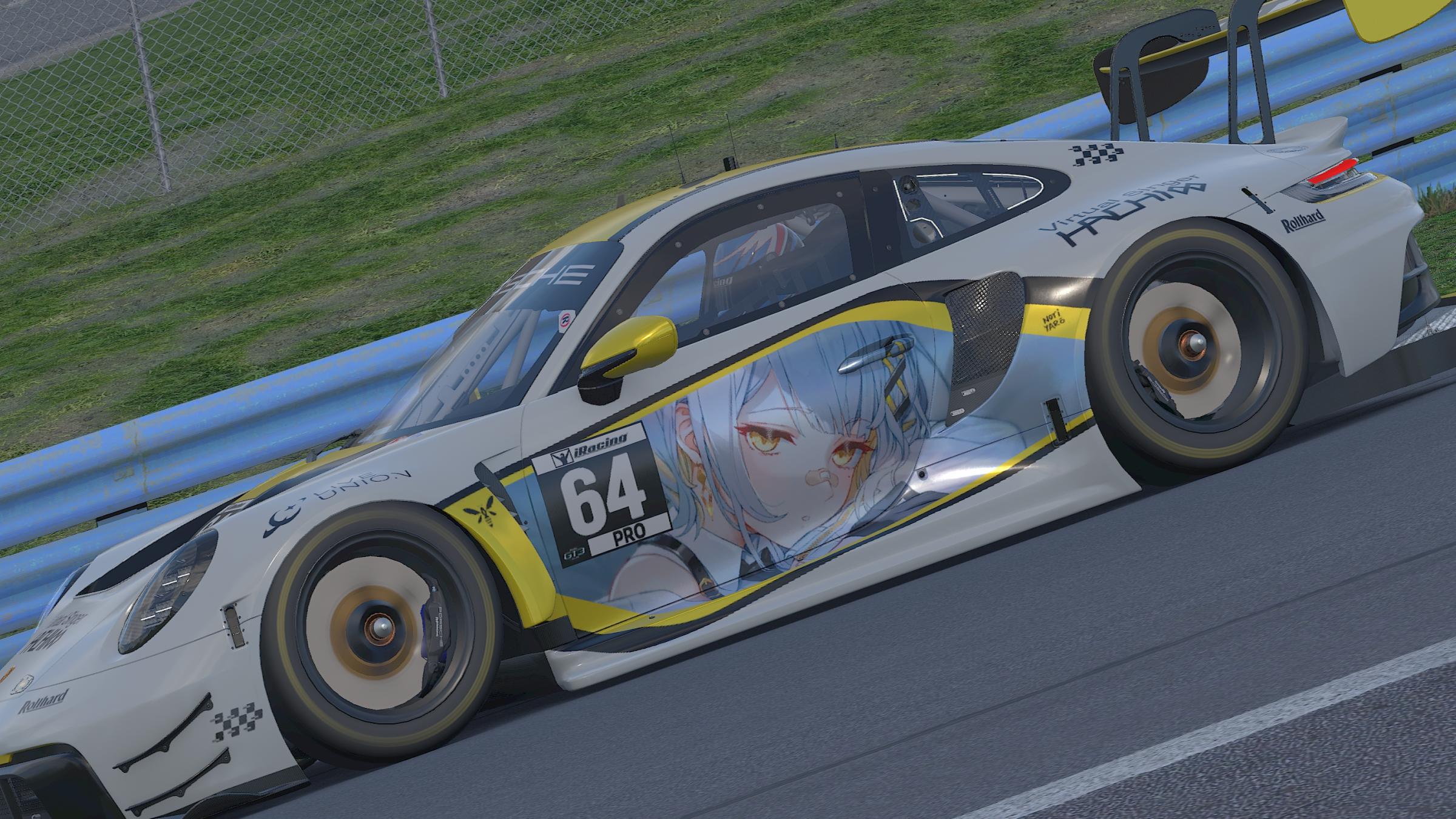 Preview of HACHI (Porsche 992 GT3 R - GT Sprint ver.) [Anime/Vtuber/Itasha]  by Mitchell Hooi