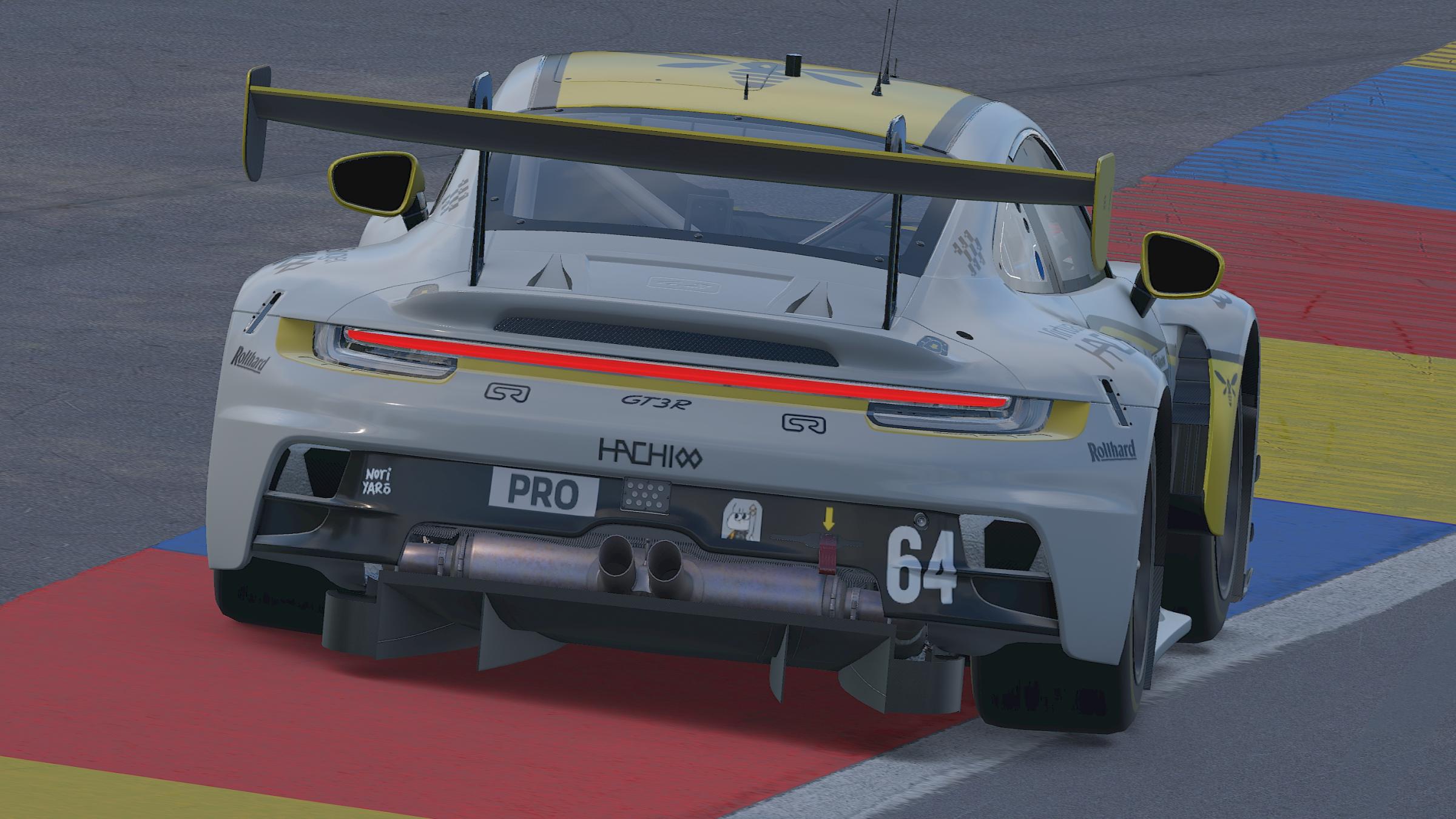 Preview of HACHI (Porsche 992 GT3 R - GT Sprint ver.) [Anime/Vtuber/Itasha]  by Mitchell Hooi