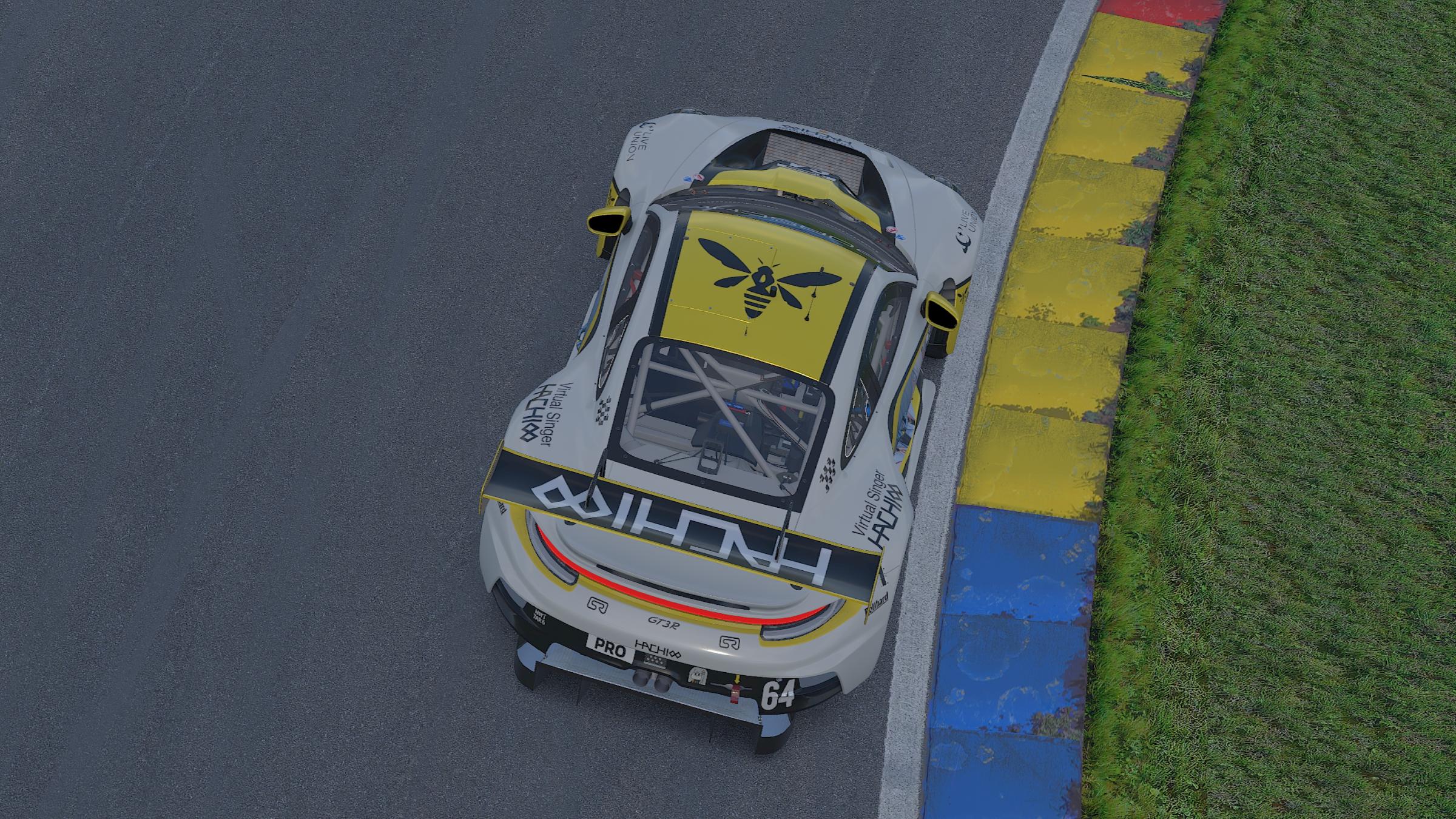 Preview of HACHI (Porsche 992 GT3 R - GT Sprint ver.) [Anime/Vtuber/Itasha]  by Mitchell Hooi