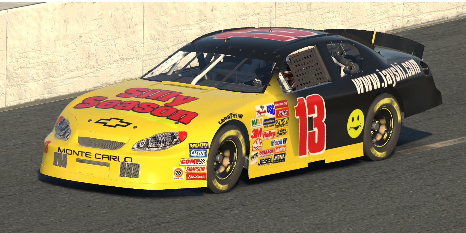 Preview of Jayski Silly Season #13 Gen4 Chevy Monte Carlo by John Wall II