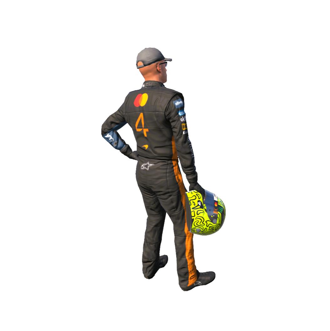 Preview of Lando Norris 2025 WDC by Tyler James Lynch