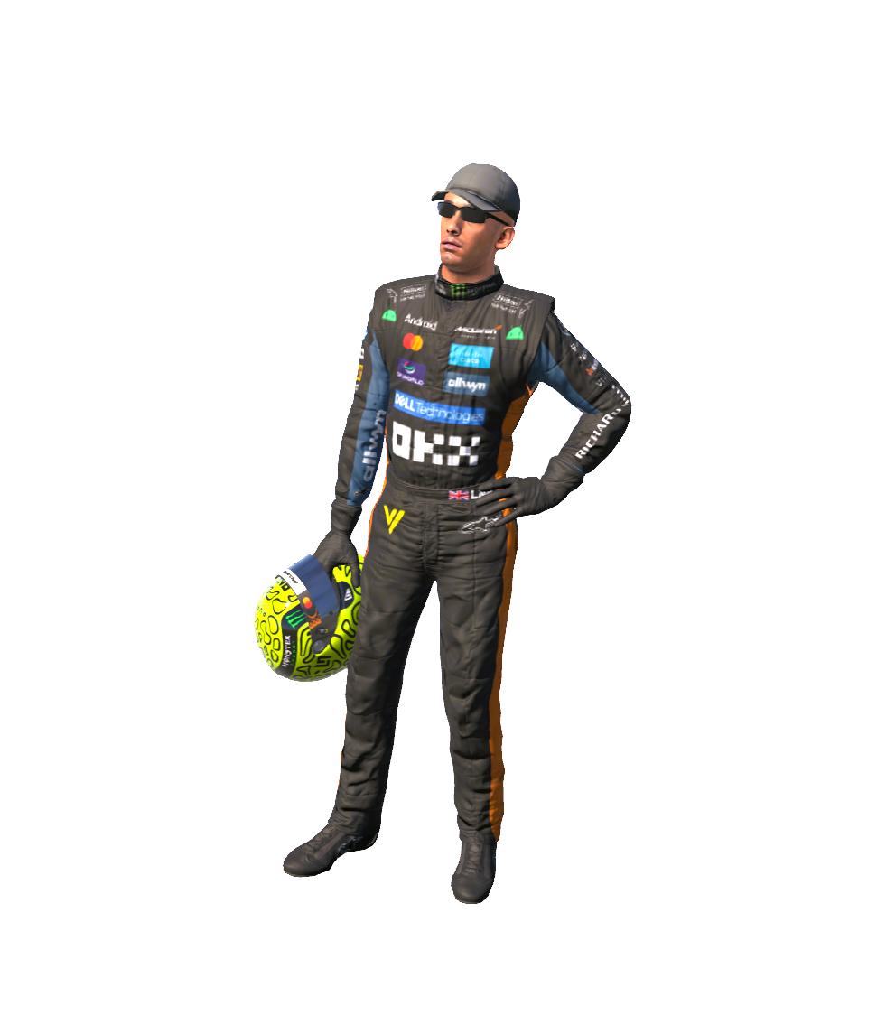 Preview of Lando Norris 2025 WDC by Tyler James Lynch