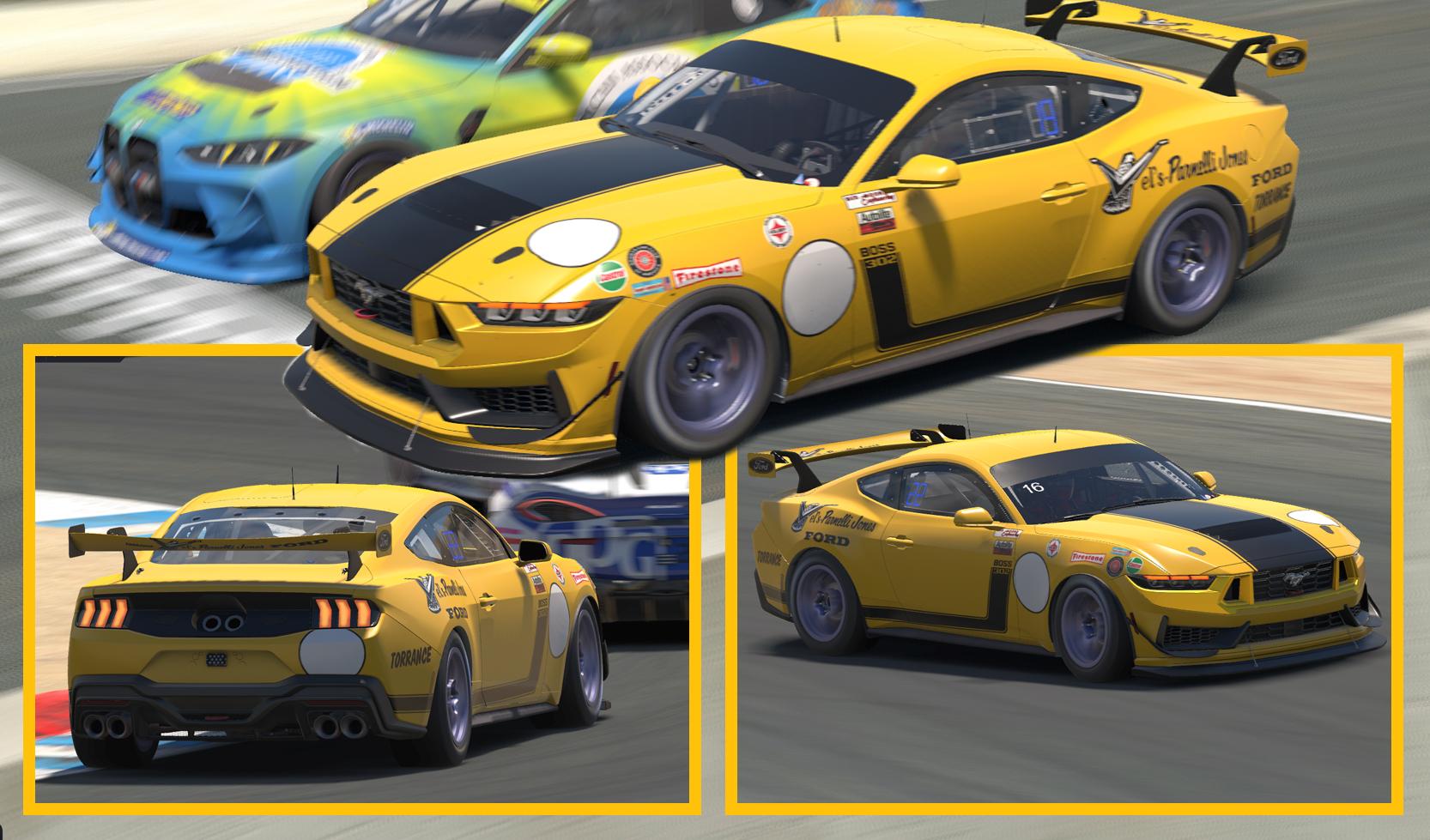 Preview of Mustang GT4 Parnelli by Clyde Coman