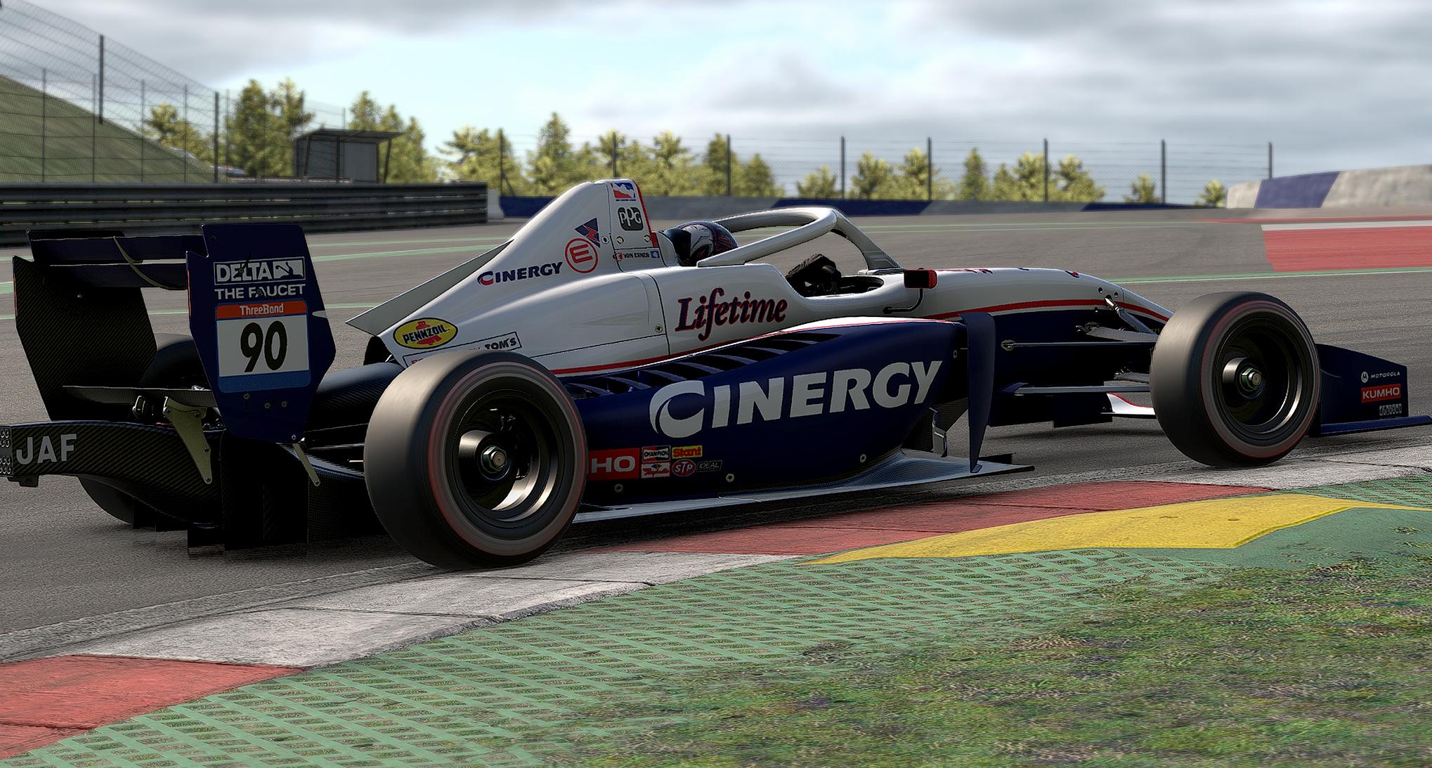 Preview of #90 Lyn St James Cinergy 1997 / 2026 Super Formula Lights / Hemelgarn Racing by Abigail von Exner
