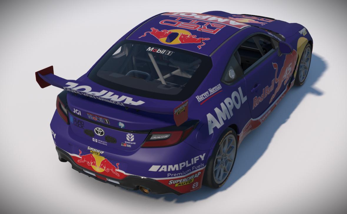 Angol R86 Toyota GR86 AMPOL Red Bull by Hallam Cott - Trading Paints
