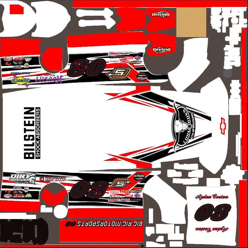 Preview of Ayden Coston 2025 Big Rig Motorsports by Coldin Terwilliger