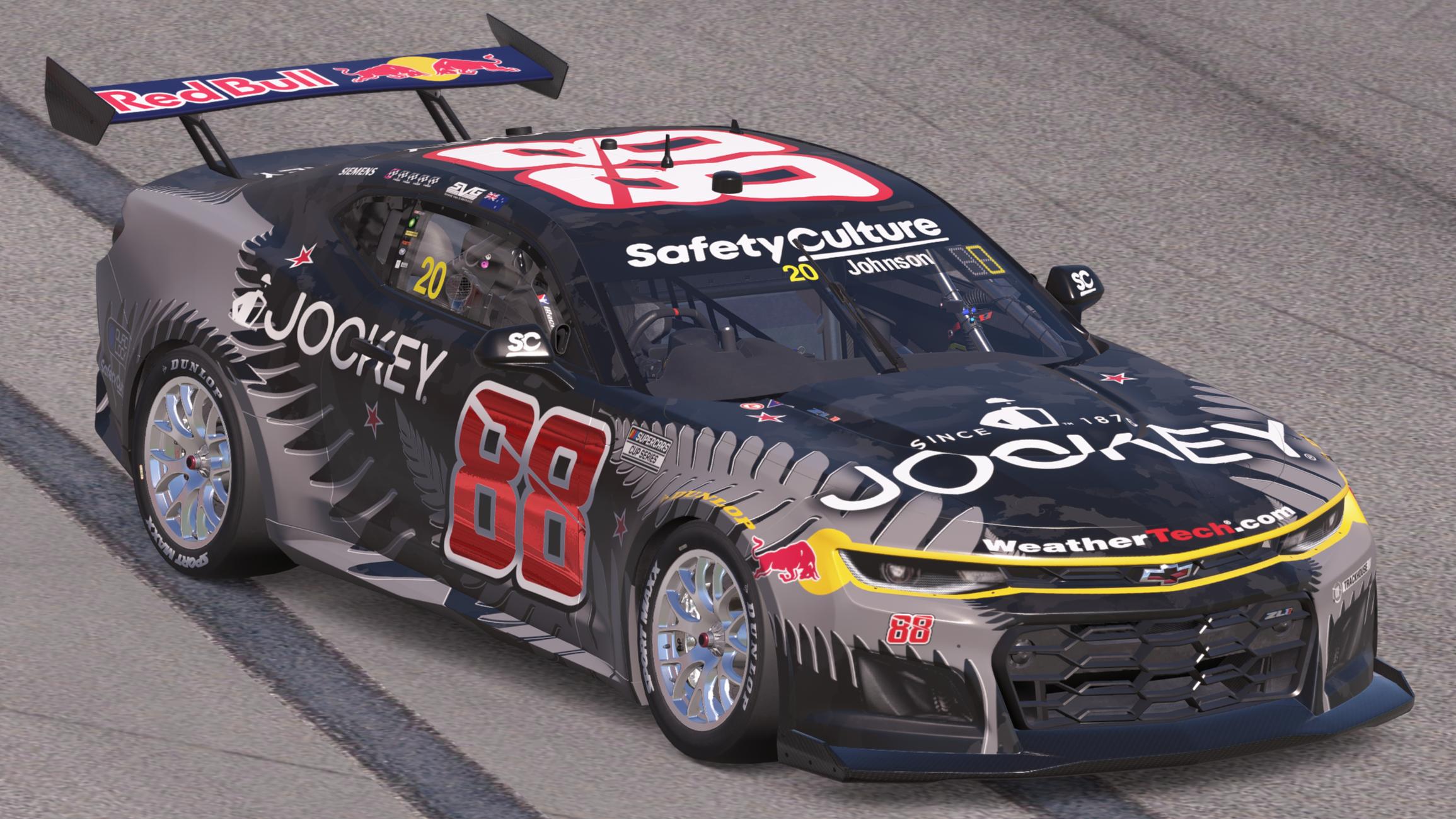 Preview of Shane van Gisbergen Trackhouse Racing Jockey NZ by Mick J.