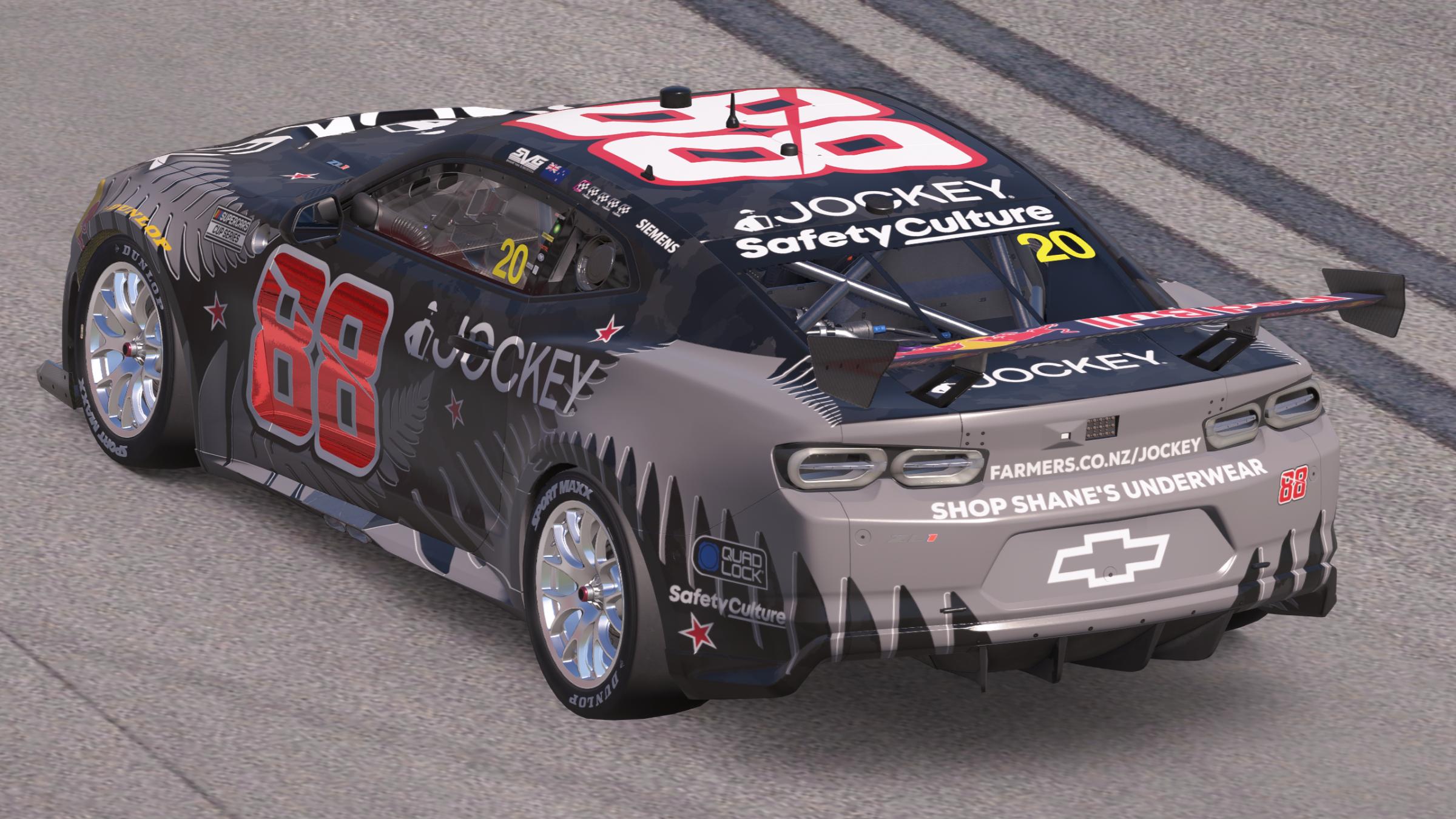 Preview of Shane van Gisbergen Trackhouse Racing Jockey NZ by Mick J.