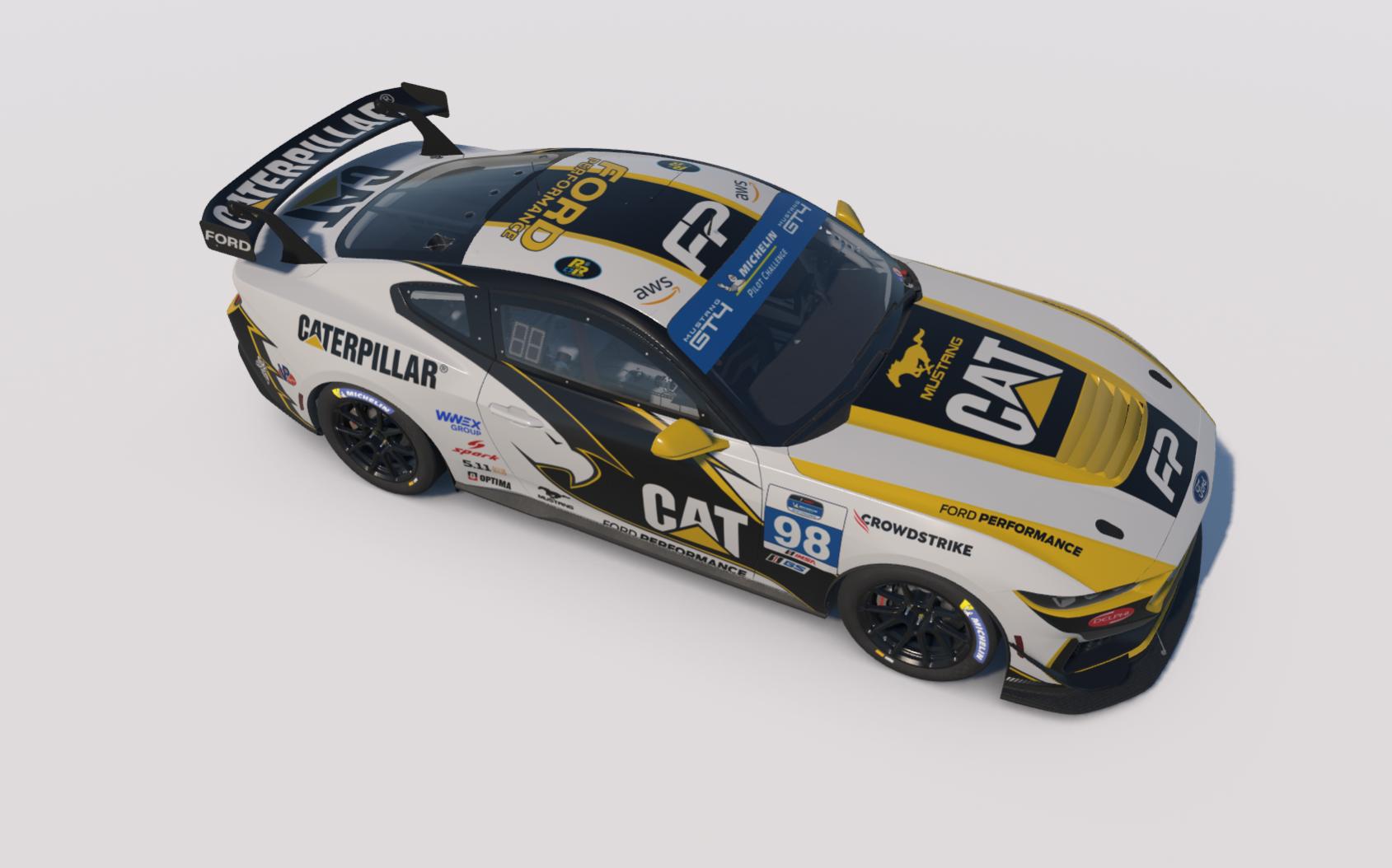 Preview of CAT Ford Mustang GT4 by Warren M.
