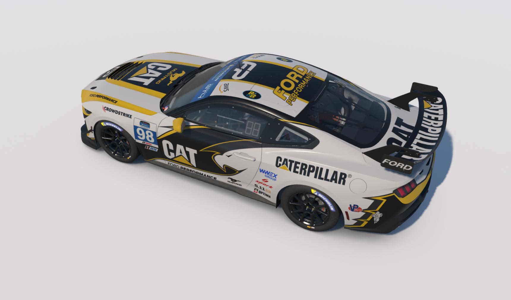 Preview of CAT Ford Mustang GT4 by Warren M.