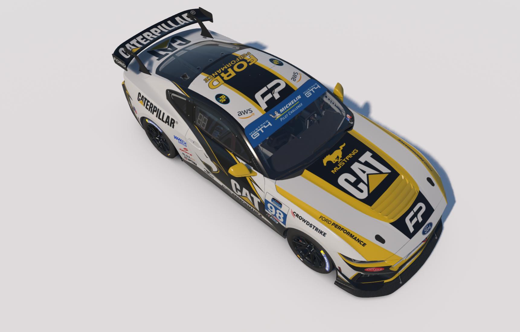 Preview of CAT Ford Mustang GT4 by Warren M.