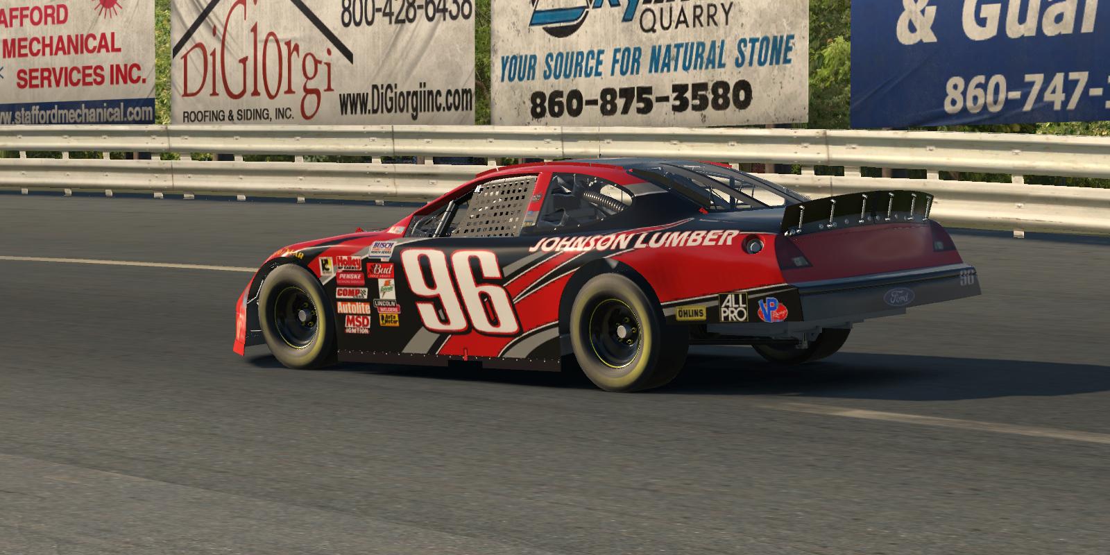 Preview of Mike Johnson #96 Johnson Lumber Ford Gen4 by John Wall II