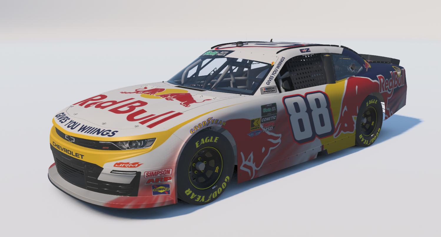 Preview of 2026 Connor Zilisch #88 Red Bull Chevrolet by Zach B.