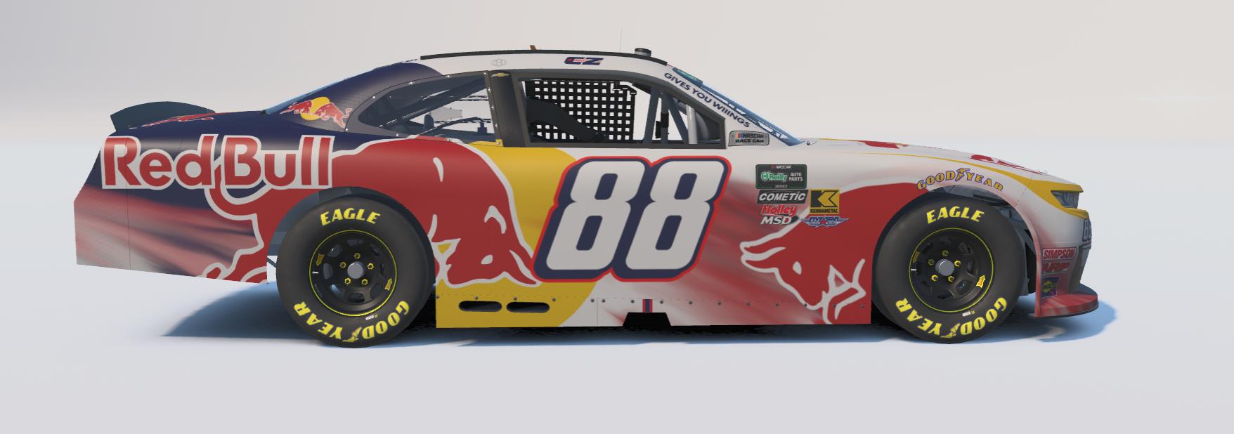 Preview of 2026 Connor Zilisch #88 Red Bull Chevrolet by Zach B.