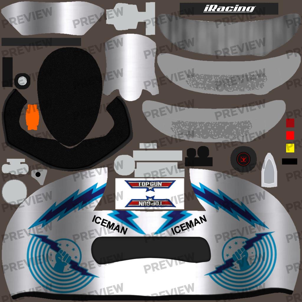 Preview of Ice Man Top Gun by Sean G.