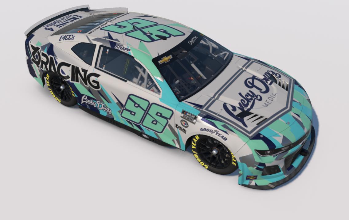 Preview of Baker Knapp #96 Lucky Dawg Media NextGen Camaro by Johnathan Smith3
