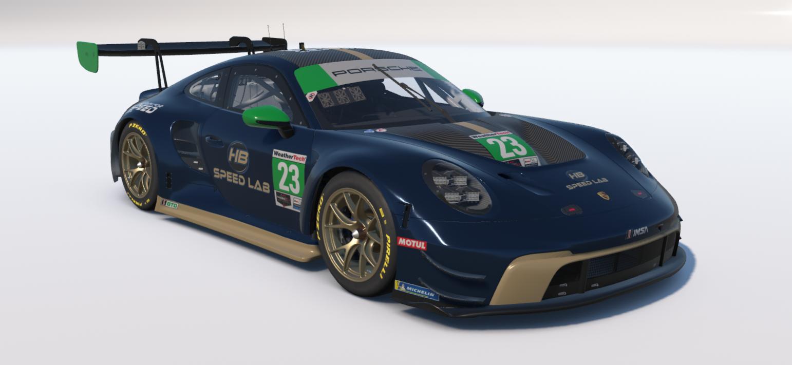 Preview of HB Speed Lab Blue and Carbon - IMSA Numbers by Connor Henry2