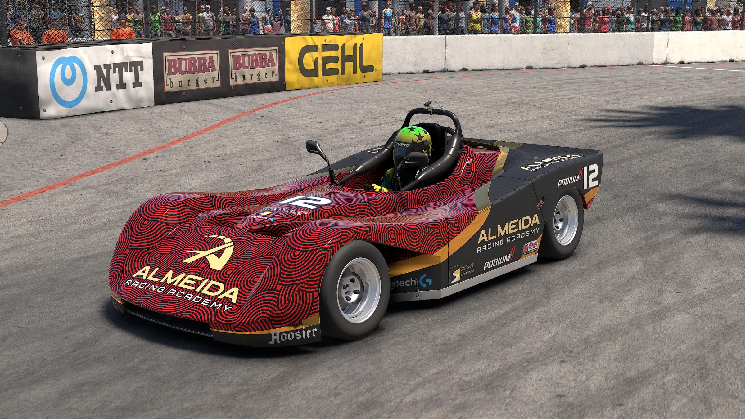 Preview of Almeida Racing Academy - Spirals - Red by Kane H.