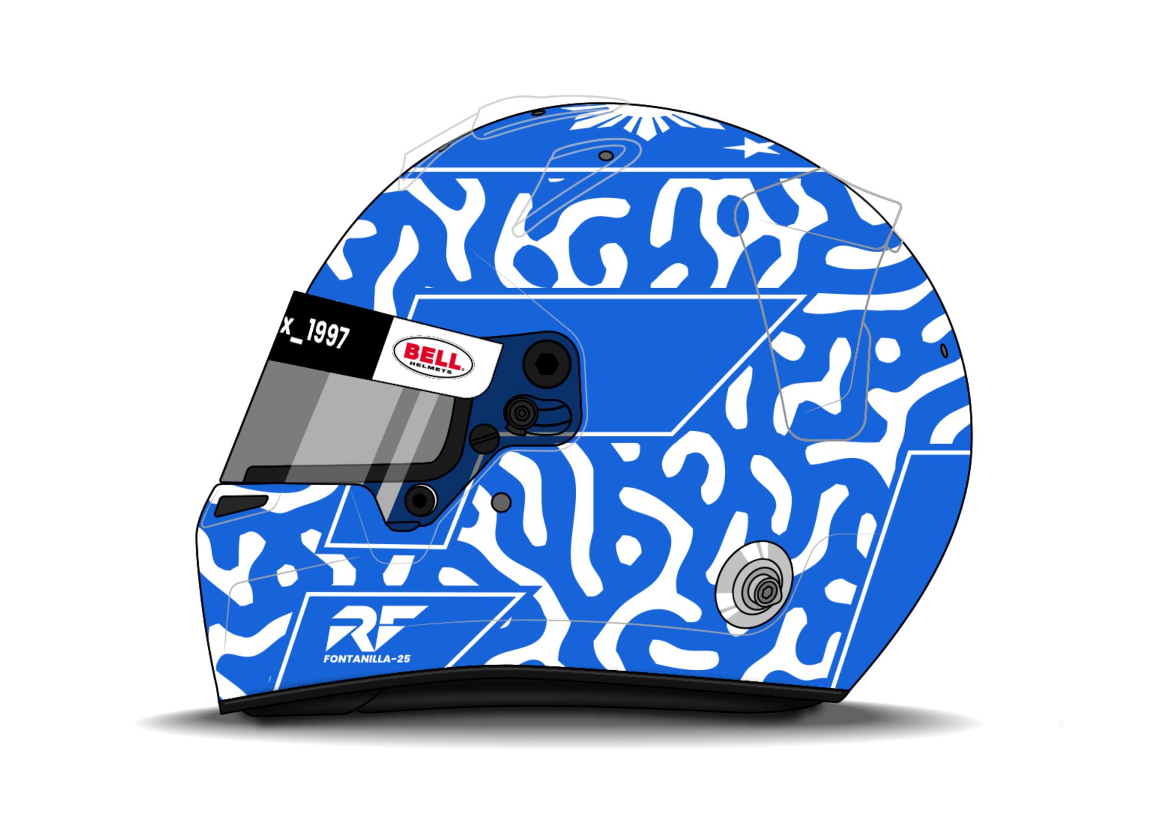 Preview of @grand_prix_1997 custom design - Roland Fontanilla (reversed edition) by Gaël Payssan