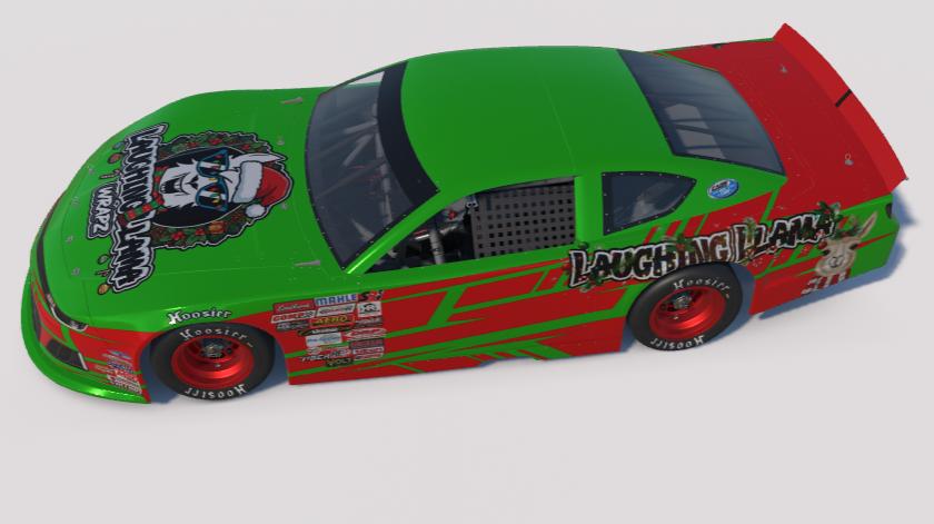 Preview of Christmas Llama Late Model Stock  by Walter Sahaydak