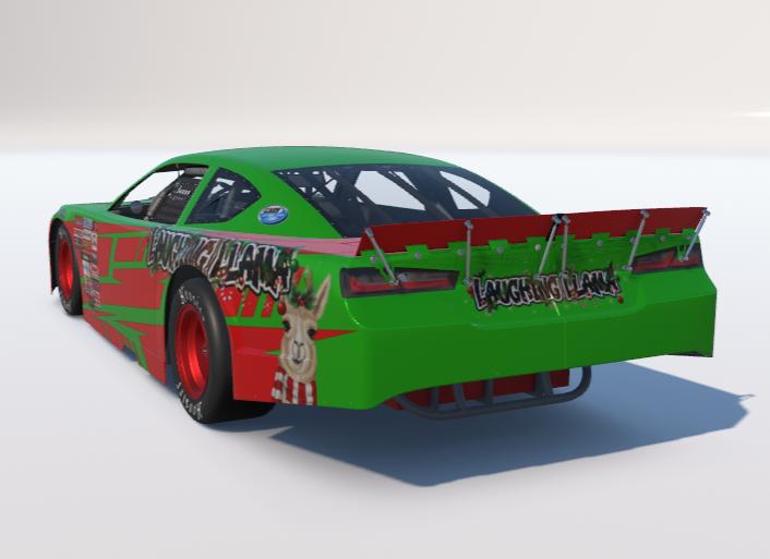 Preview of Christmas Llama Late Model Stock  by Walter Sahaydak