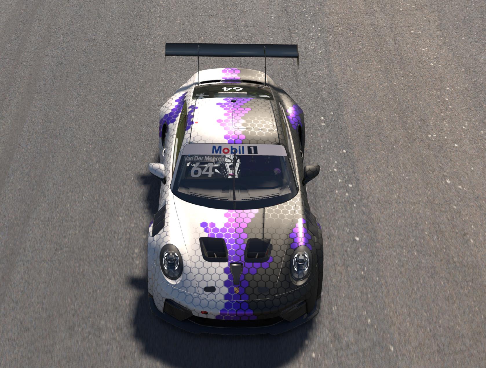 Preview of Porsche 992.2 Cup - Purple Hex by Dennis Van Der Meeren