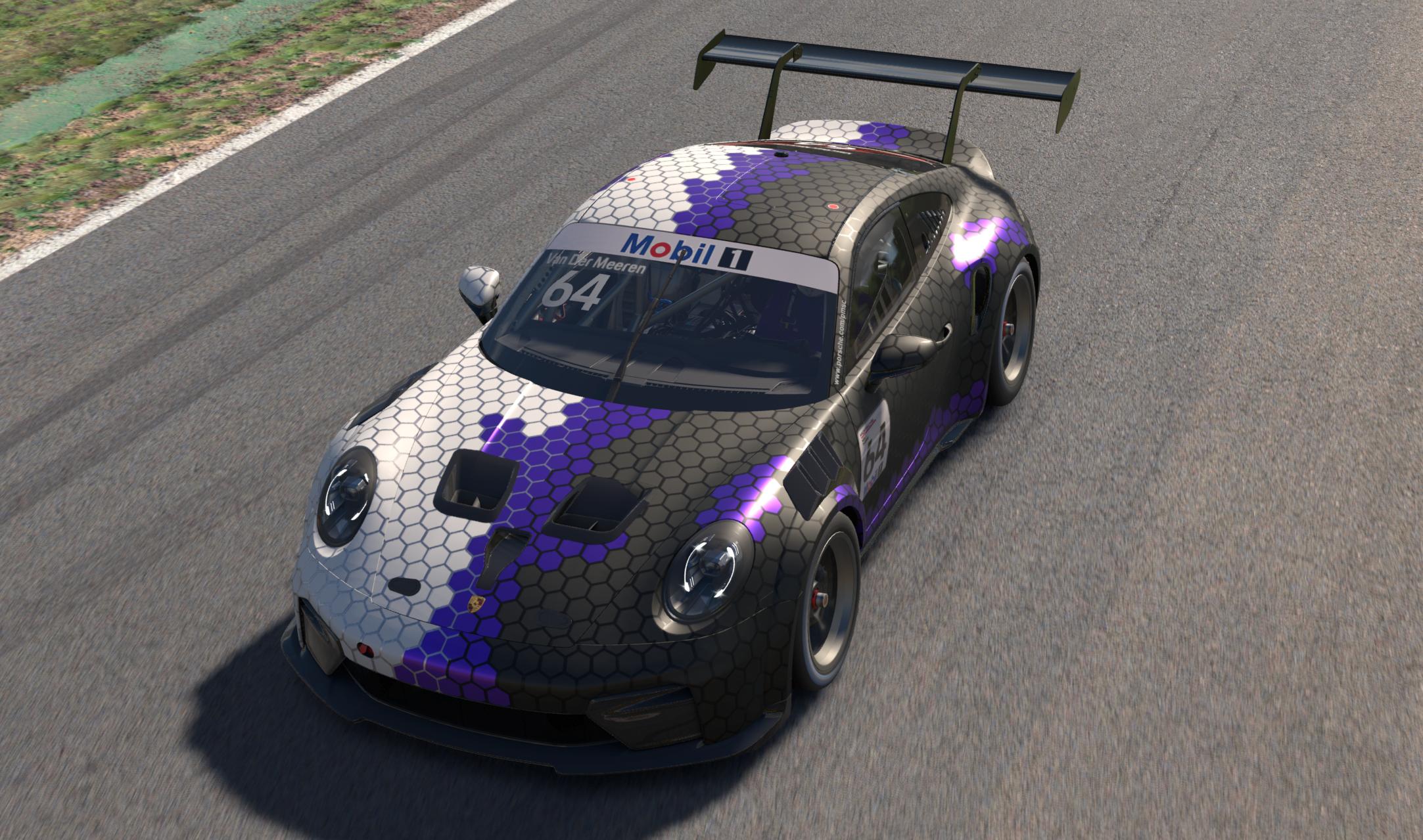 Preview of Porsche 992.2 Cup - Purple Hex by Dennis Van Der Meeren