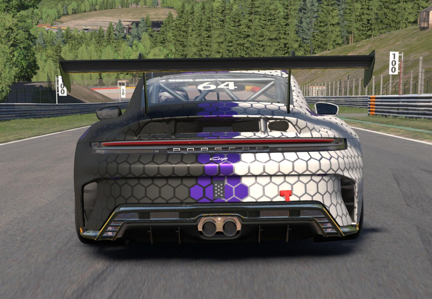 Preview of Porsche 992.2 Cup - Purple Hex by Dennis Van Der Meeren