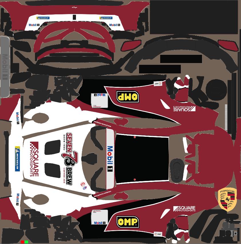 Preview of 7 Brew Square Porsche Cup 992.2 by Caolan D.