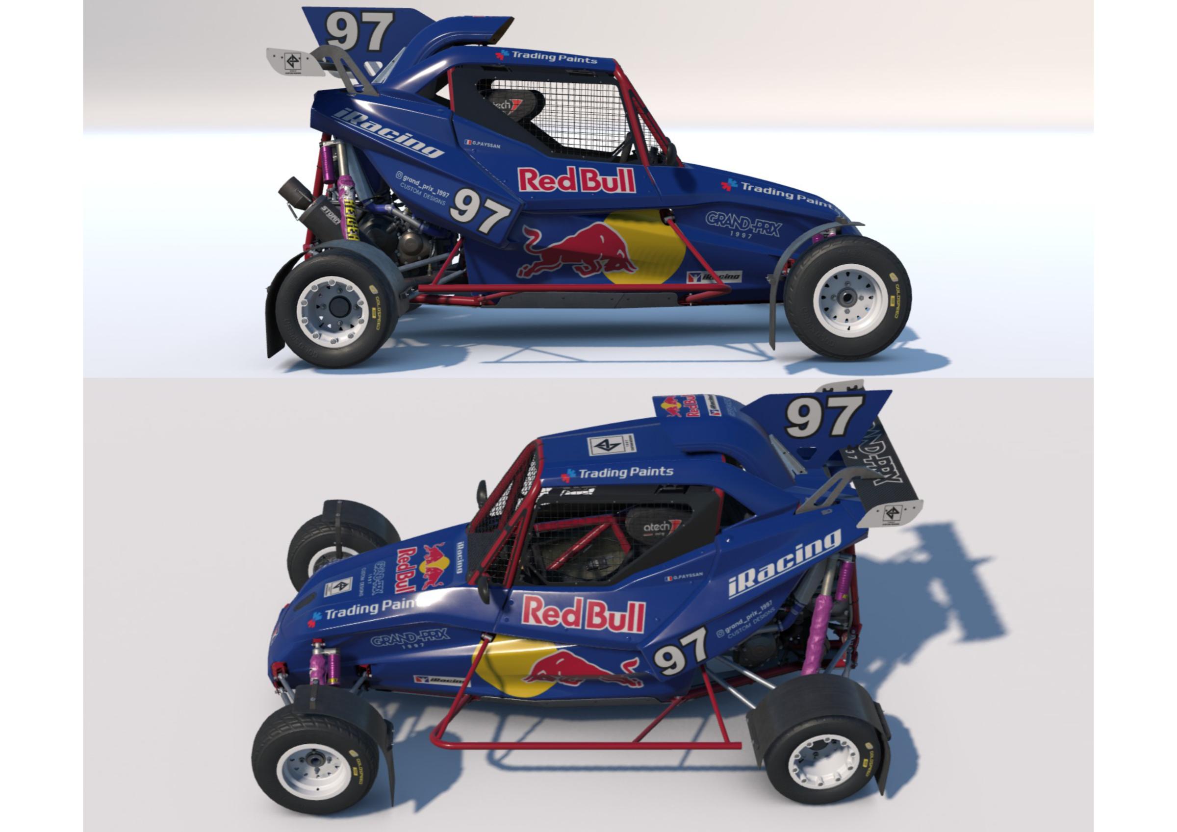 Preview of Retro Red Bull - custom design by @grand_prix_1997 by Gaël Payssan