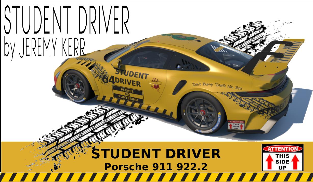 Preview of Student Driver - Porsche 911 992.2 by Jeremy Kerr