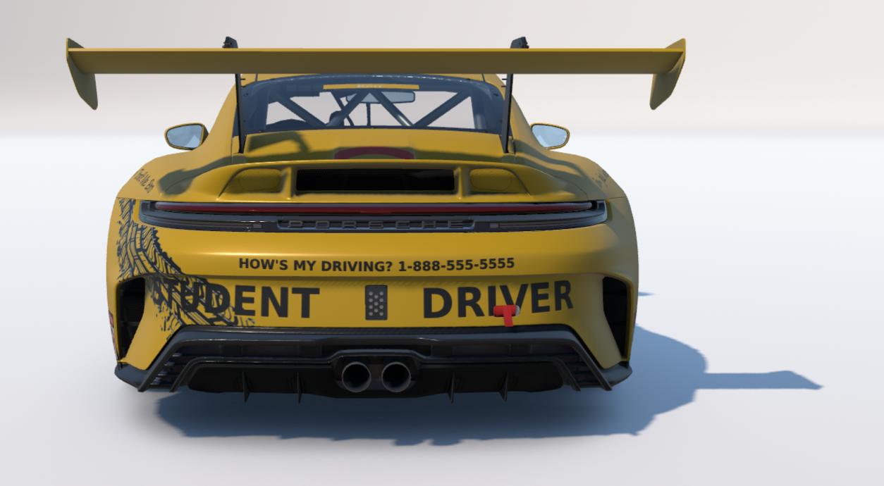 Preview of Student Driver - Porsche 911 992.2 by Jeremy Kerr