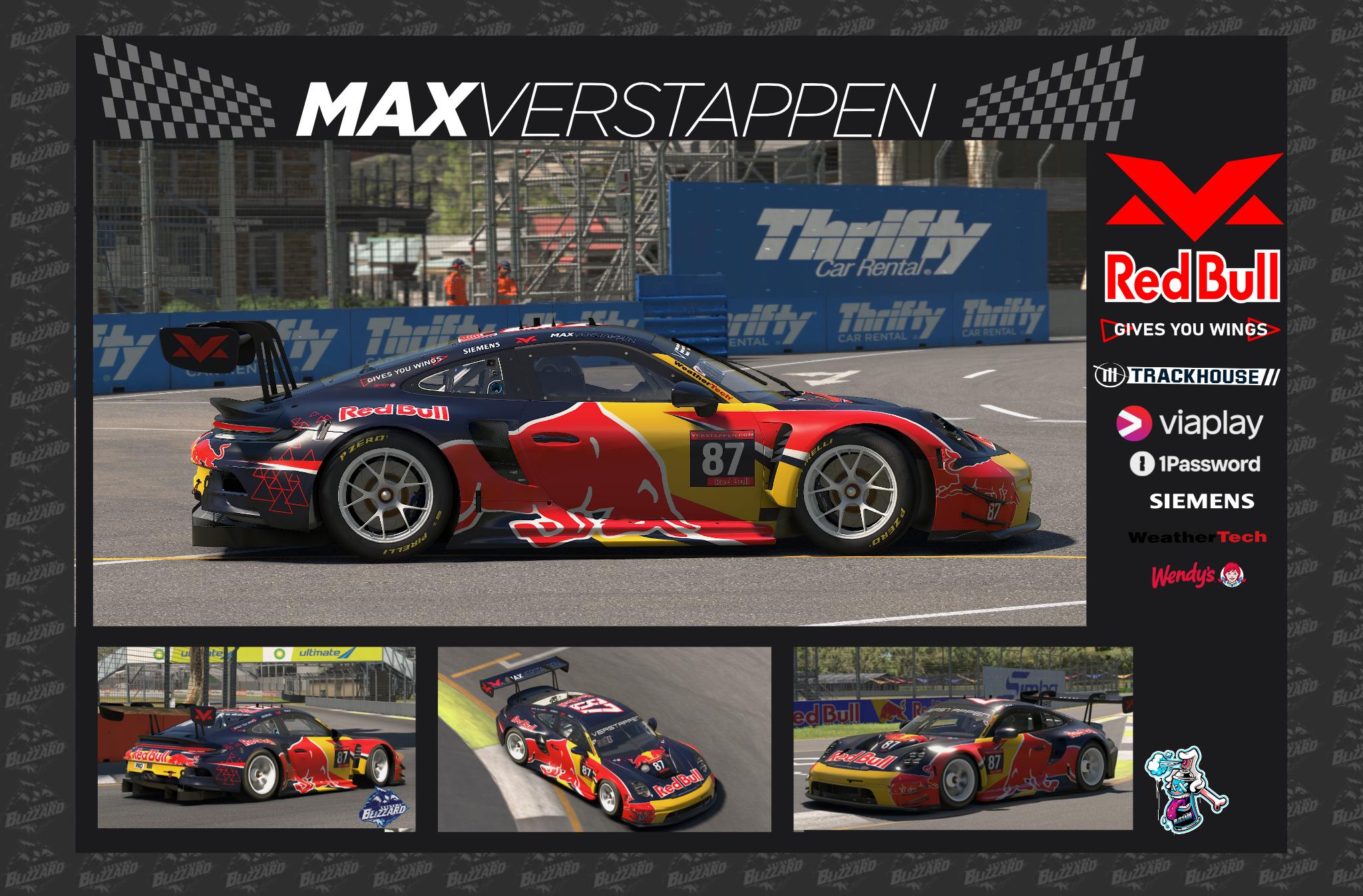 Preview of Verstappen Racing Trackhouse Concept Porsche 992r GT3 by Ben D.