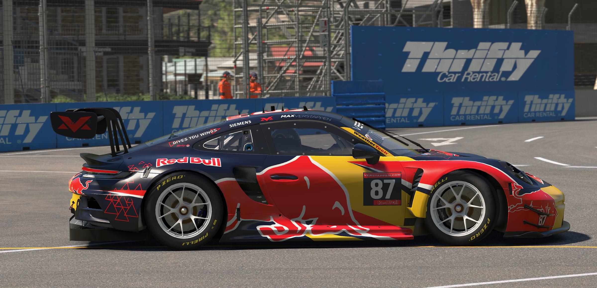 Preview of Verstappen Racing Trackhouse Concept Porsche 992r GT3 by Ben D.