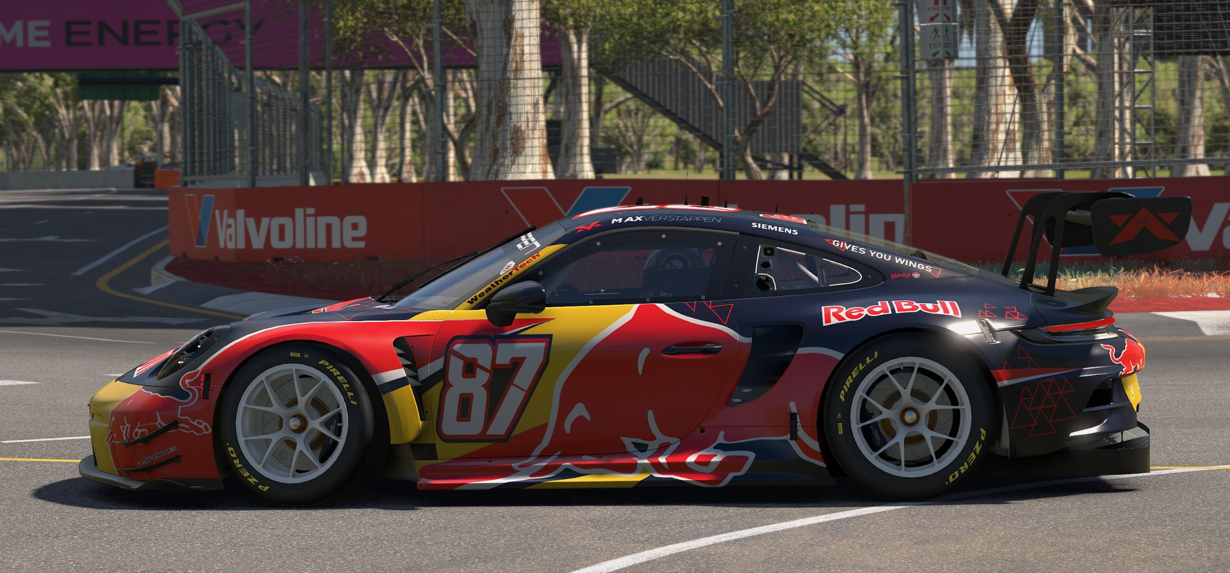 Preview of Verstappen Racing Trackhouse Concept Porsche #87 992r GT3 by Ben D.