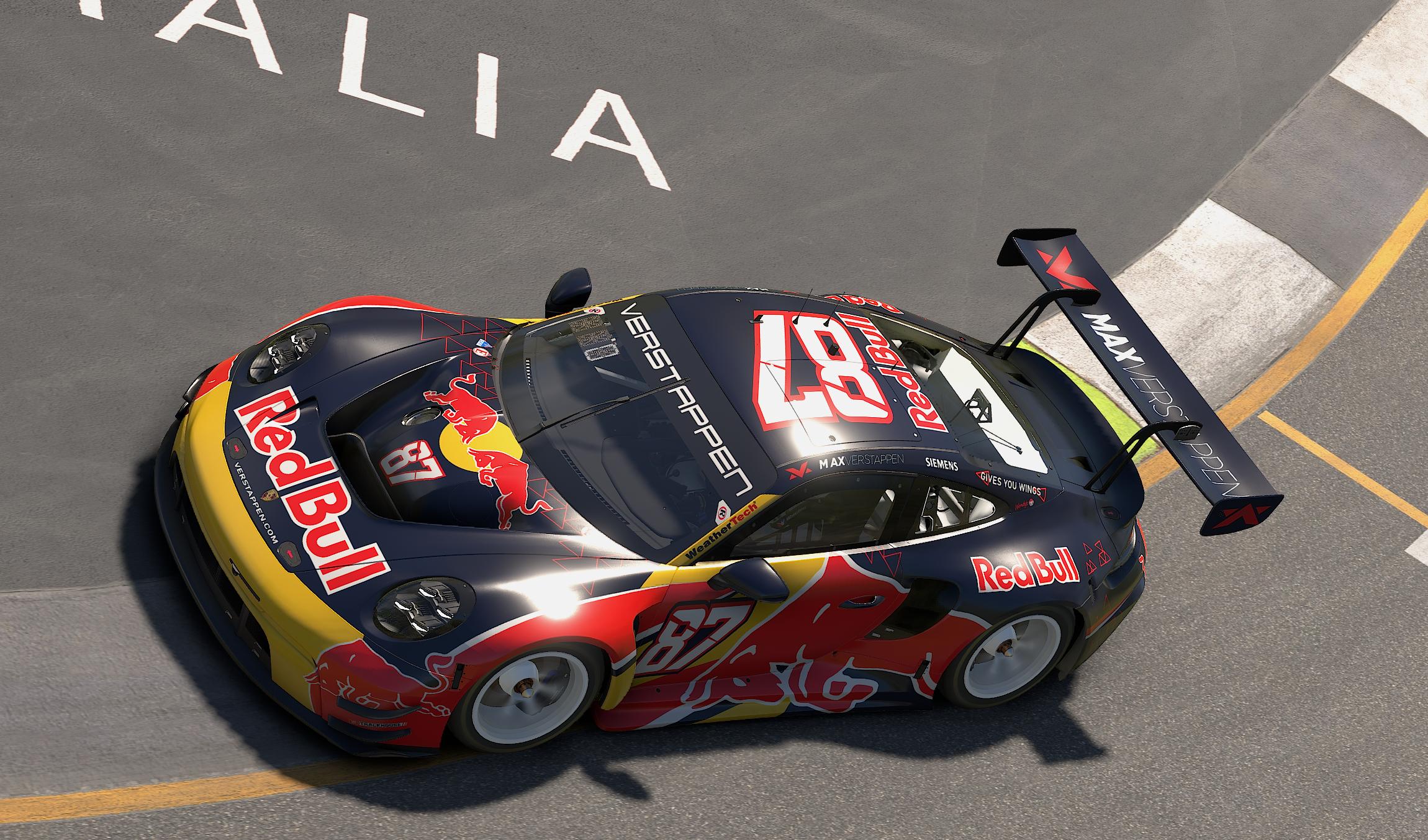 Preview of Verstappen Racing Trackhouse Concept Porsche #87 992r GT3 by Ben D.