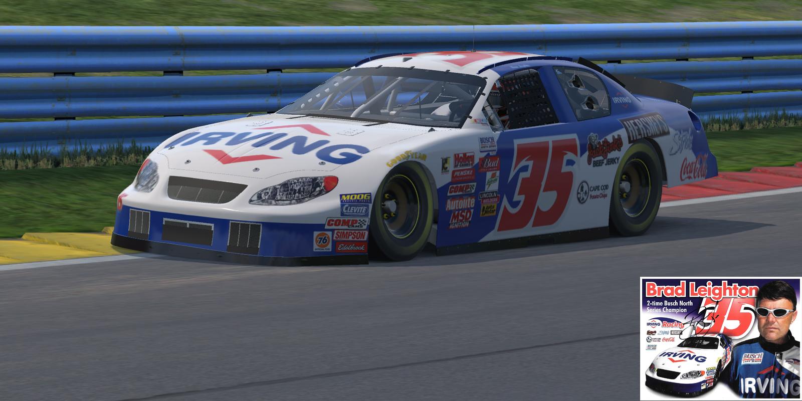 Preview of Brad Leighton #35 Irving Oil Gen4 Monte Carlo by John Wall II