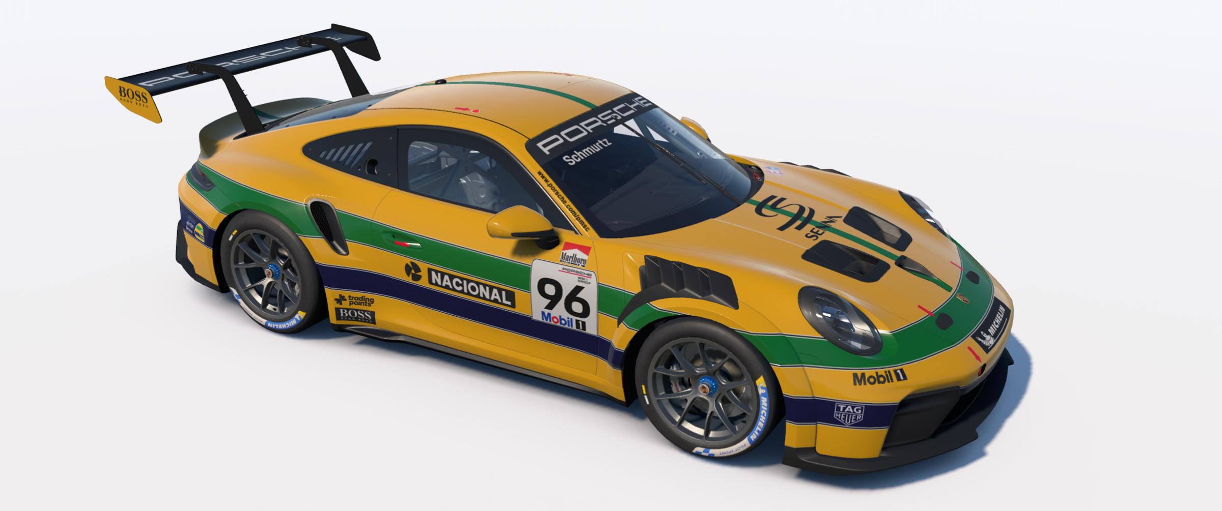 Preview of Ayrton Senna tribute 992.2 by Alex Schmurtz