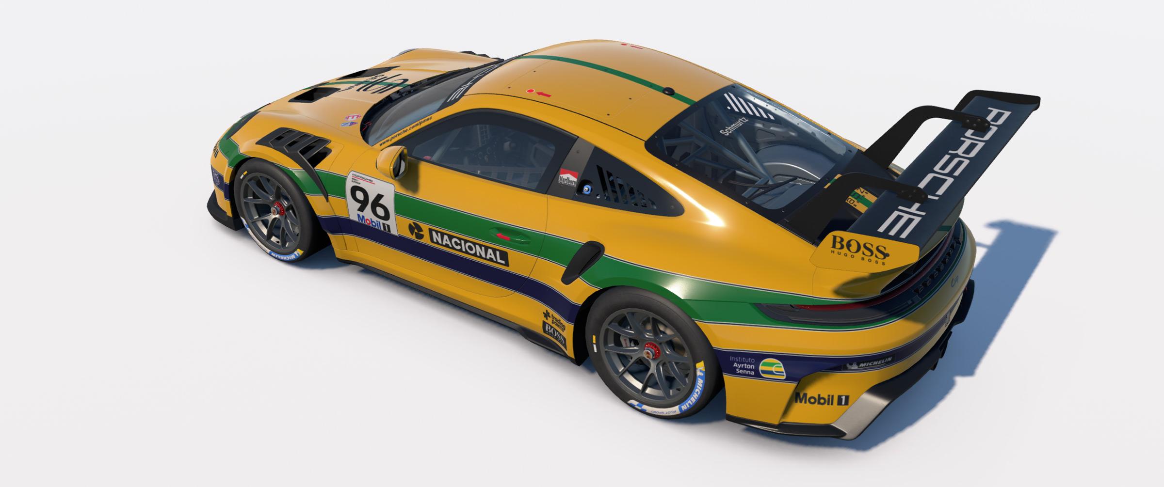 Ayrton Senna tribute 992.2 by Alex Schmurtz - Trading Paints