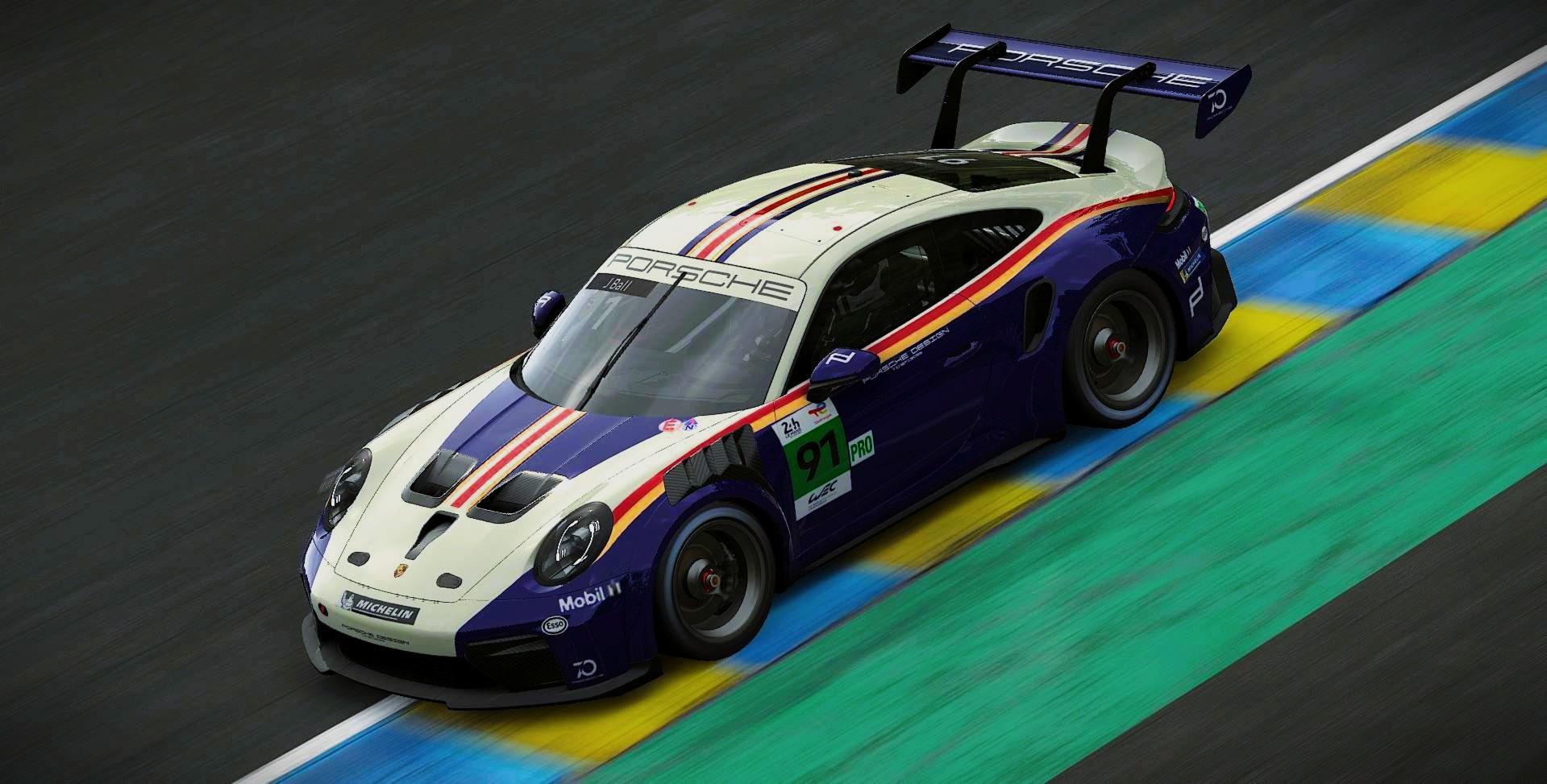 Preview of 2018 Porsche 911 RSR - Rothmans Le Mans Livery by Samuel J Ball