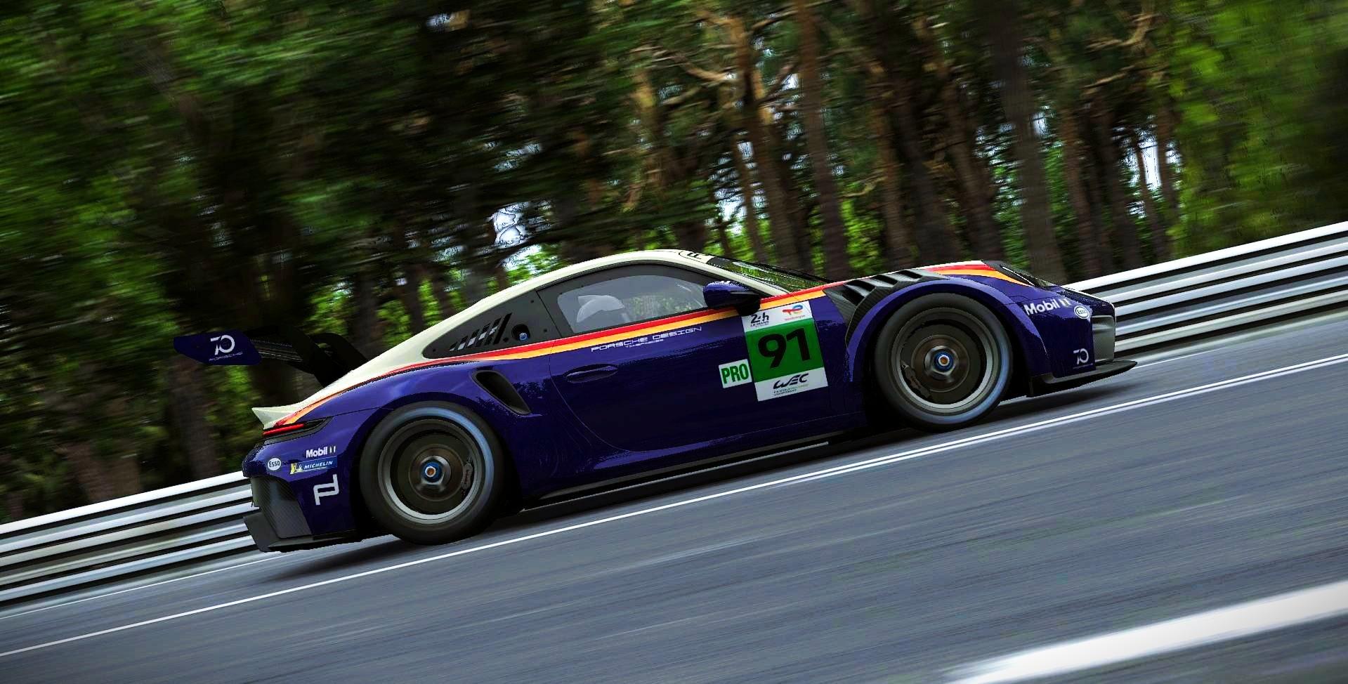 Preview of 2018 Porsche 911 RSR - Rothmans Le Mans Livery by Samuel J Ball